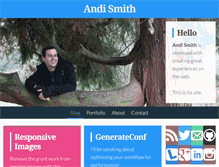 Tablet Screenshot of andismith.com